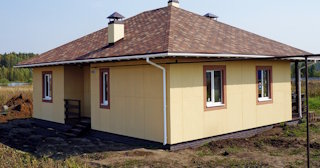 Одноэтажный дом из панелей под ключ в Ханты-Мансийске - Строй-Хнт от 134706 рублей